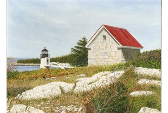 The Lighthouse At Marshall Point