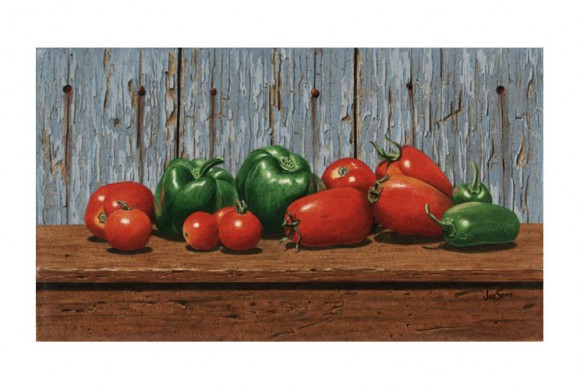 Tomatoes And Peppers